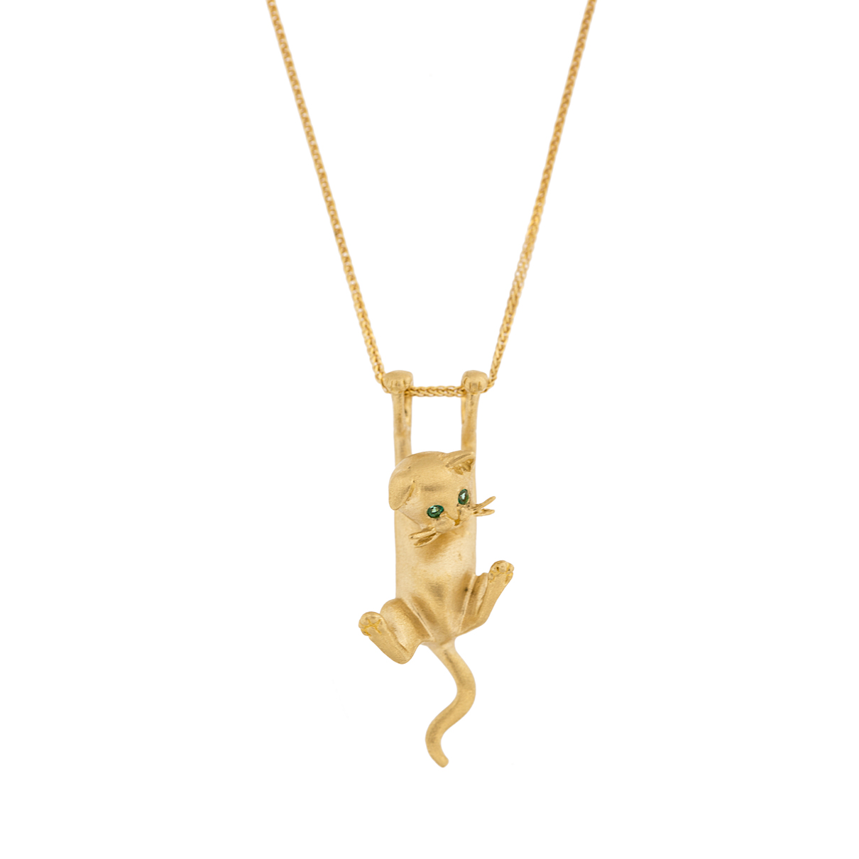 Just Hangin' Kitty Necklace