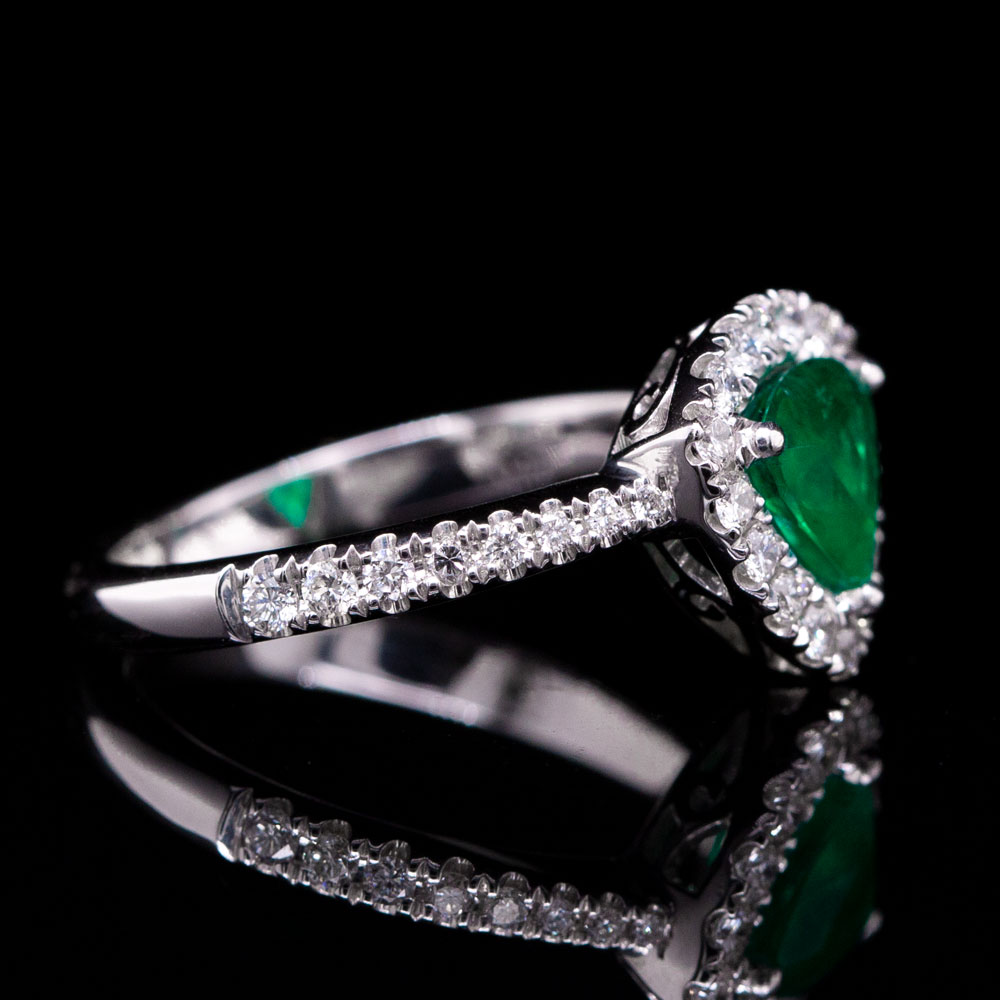 COCKTAIL EMERALD RING - Vitale 1913