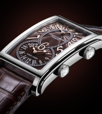 Prominente Iconico Doble Tiempo in Brown